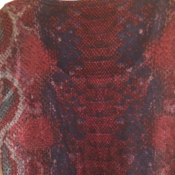 NWOT Nally & Millie snake print knit tunic dress L - Picture 6 of 6
